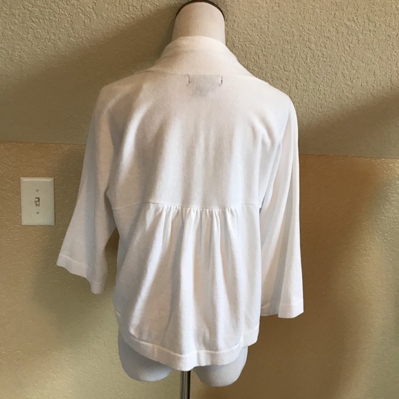 Karen Kane, White Shrug Carigan - Picture 4 of 7